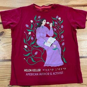 Piccolina Tee Helen Keller size 10
